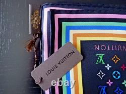 LOUIS VUITTON Takashi Murakami Carré Silk Square Extremely Rare NEW with Box