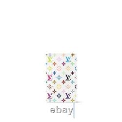 LV x Takashi Murakami Monogram Multicoloured Jane Notebook MM Extremely Rare