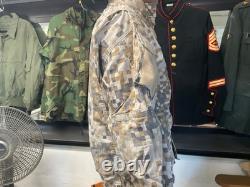 Latvian m20 woodlatpat camouflage jacket, large, new. Extremely rare