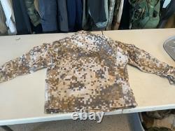 Latvian m20 woodlatpat camouflage jacket, large, new. Extremely rare