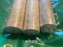 Laura Ashley Wallpaper Script Nutmeg/Sand -3 ROLLS- EXTREMELY RARE Vintage