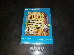 Learning Fun II for Intellivision BRAND NEW! Extremely RARE