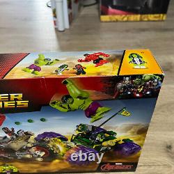 Lego Marvel Super Heroes Hulk vs. Red Hulk (76078) Extremely Rare