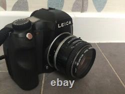 Leica S adapter that enables use of Pentax 645 lenses. EXTREMELY RARE
