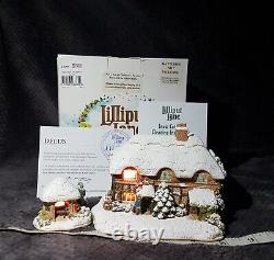 Lilliput Lane I BELIEVE In SANTA PAWS 2011 Brand New Illuminated Extremely #Rare