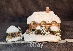 Lilliput Lane I BELIEVE In SANTA PAWS 2011 Brand New Illuminated Extremely #Rare