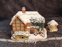 Lilliput Lane I BELIEVE In SANTA PAWS 2011 Brand New Illuminated Extremely #Rare