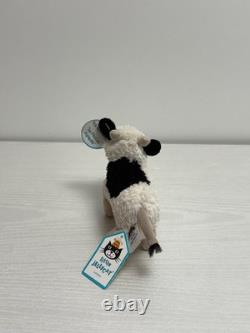 Little Jellycat Extremely Rare Barn Buddy Cow Squeak Toy, New With Tags, Genuine