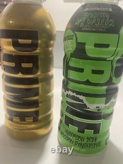 London Gold & Canada Glowberry 2 EXTREMELY RARE PRIME DRINKS Mint Condition