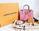 Louis Vuitton City Steamer Ostrich Leather Rose Pink Extremely Rare Bag