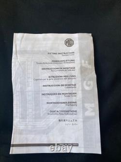 MGF/MGTF FULL Tonneau Cover Extremely rare brand new unused