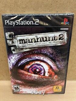 Manhunt 2 PS2 Playstation 2 NEW SEALED (NTSC) EXTREMELY RARE