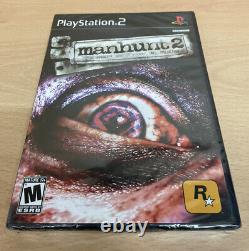 Manhunt 2 PS2 Playstation 2 NEW SEALED (NTSC) EXTREMELY RARE
