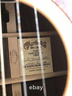 Martin D28 Special 1935 Reissue Extremely Rare Collectors Item
