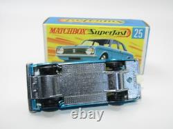 Matchbox Superfast No 25 Ford Cortina EXTREMELY Rare Box WITHOUT NEW VNMIB