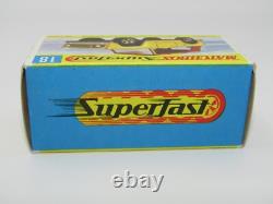 Matchbox Superfast No 49 Unimog Extremely RARE Box WithOUT NEW MIB
