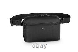 Montblanc Black Extreme 2.0 Leather Bag 123940 Italy New No Box Extremely Rare
