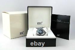 Montblanc Extremely Rare Ltd Tatntalum Chronometer Watch Diamond 36915 New Box