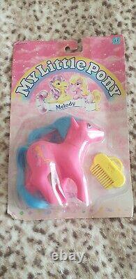 My Little Pony G1 Melody New Sealed Extremely rare