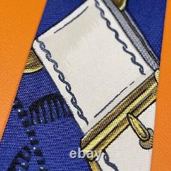 NEW Authentic Hermes Tie Scarf Print Grand Manege EXTREMELY RARE 90s