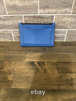 NEW Coach x Peanuts Blue Slim Bifold Wallet Pigpen Snoopy Extremely Rare