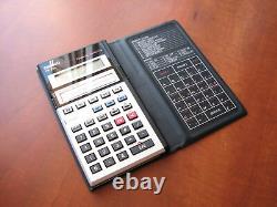 NEW Extremely RARE Vintage Casio PB-220 LCD Basic pocket computer calculator