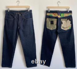 NEW! Extremely Rare MAHARISHI Kissing Japanese Camo Selvedge Denim Jeans 32