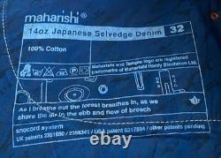 NEW! Extremely Rare MAHARISHI Kissing Japanese Camo Selvedge Denim Jeans 32