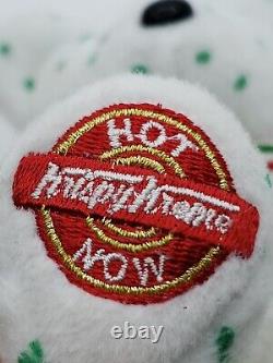 NEW! Krispy Kreme Doughnuts BearWithTag EXTREMELY RARE! Hot Now & Bowtie Logo