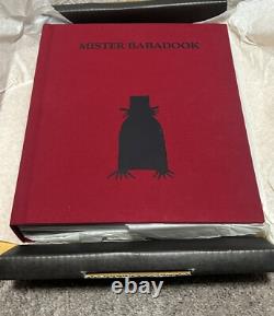 NEW MR. BABADOOK POP UP BOOK EXTREMELY RARE 1ST EDITION HAND SIGNED And DVD LTD