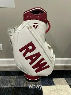 NEW TaylorMade TOUR ISSUE RAW Staff Bag Extremely RARE Find FREE SHIP