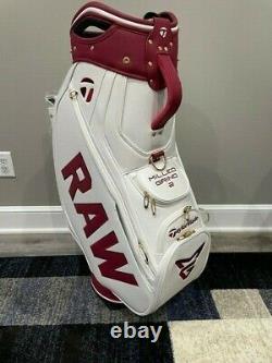 NEW TaylorMade TOUR ISSUE RAW Staff Bag Extremely RARE Find FREE SHIP