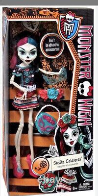 NEW monster high skelita calaveras scaritage EXTREMELY RARE COLLECTOR ITEM