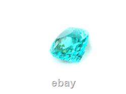 Natural Extremely Rare Flawless Mozambique Paraiba Tourmaline Pear 9.37cts GIA