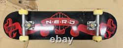 Nerd Pharrell Williams Fly Or Die Skateboard Extremely Rare