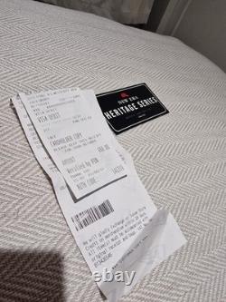 New Era cap Heritage Series Spike Lee 7 3/8, Extremely rare receipts tags