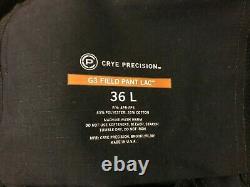 New Extremely Rare 36 L Crye Precision All Weather Black Field Pants + Kneepads