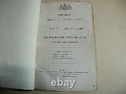 New Forest Register Of Decisions On Claims To Forest Rights 1858. Extremely Rare