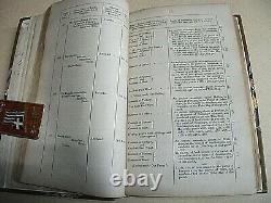 New Forest Register Of Decisions On Claims To Forest Rights 1858. Extremely Rare