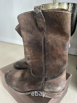 New Golden Goose Deluxe Brand GGDB Western Cowboy Boot 41 NWOB Extremely Rare