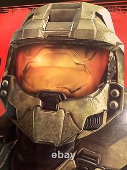 New Halo 3 Extremely rare store Promo Poster Xbox Microsoft Master Chief