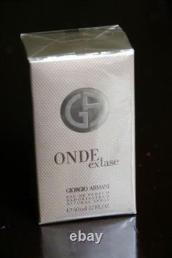 New & Sealed Giorgio Armani ONDE Extase EDP 50ML Extremely Rare Discontinued