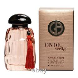 New & Sealed Giorgio Armani ONDE Vertige EDP 50ML Extremely Rare Discontinued