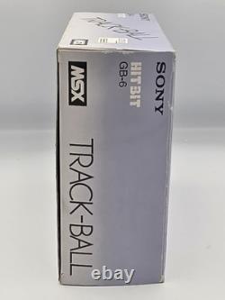 New Sealed MSX Sony GB-6 Hit Bit Trackball Rare Vintage NOS! Extremely Rare
