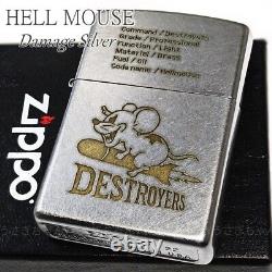 New ZIPPO brand Lighter Vietnam Hell Mouse engraved extremely rare Japan