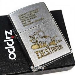 New ZIPPO brand Lighter Vietnam Hell Mouse engraved extremely rare Japan