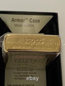 New Zippo Armor supreme diamond cut oil Lighter extremely rare Japan