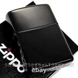 New Zippo Armor unused black titanium oil Lighter extremely rare Japan