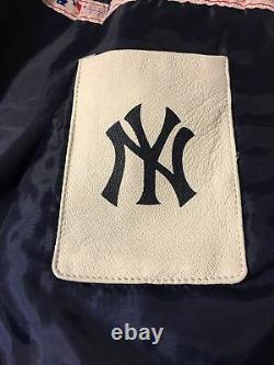 New york yankees leather jacket Size 3x JH Design Extremely Rare Collectible
