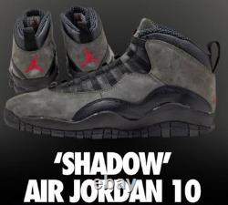 Nike Air Jordan 10 Shadow Uk Size 7 Brand New In The Box Extremely Rare Sneakers
